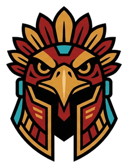 Aztec Eagle Warriors Insignia