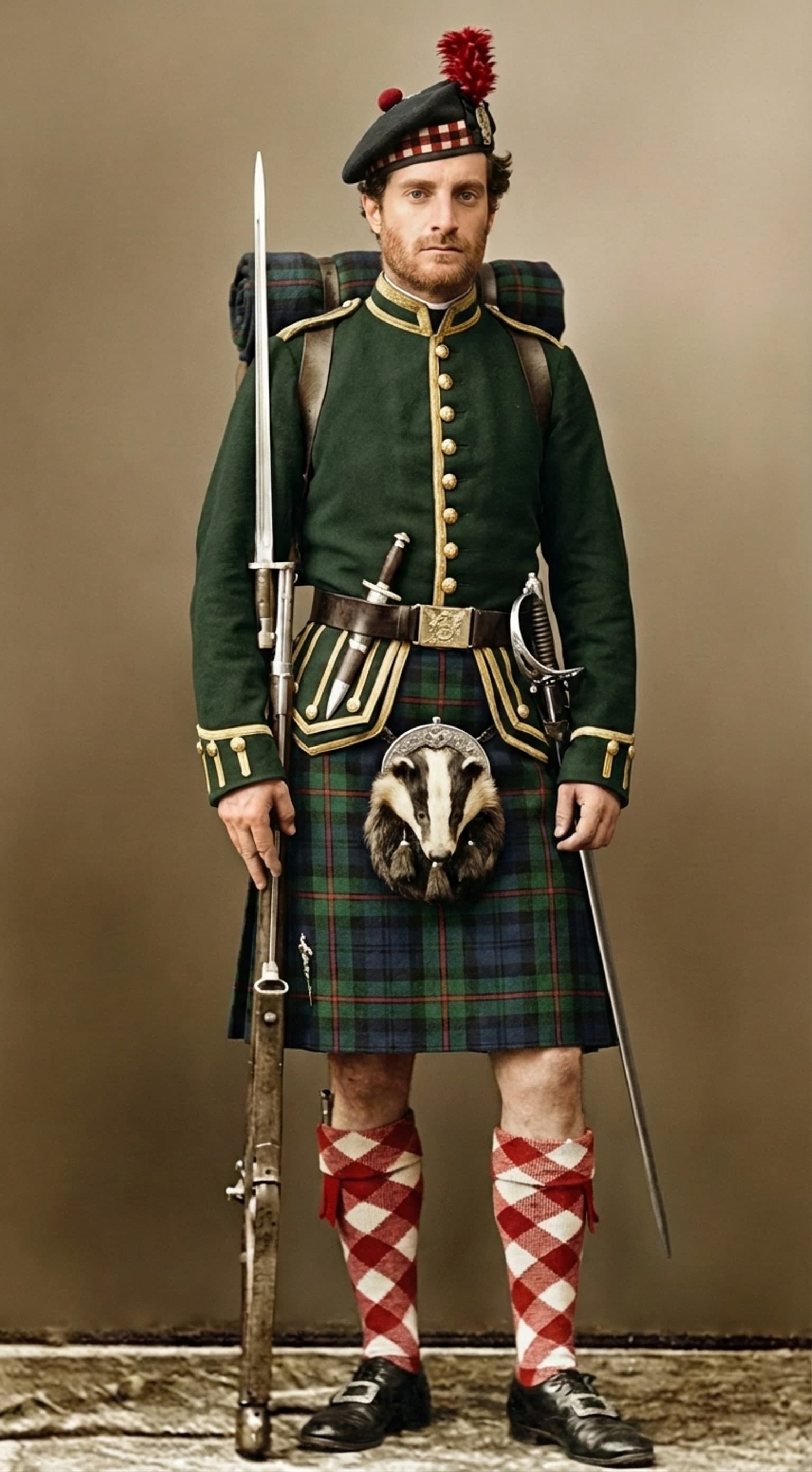 Black Watch Highland Officers