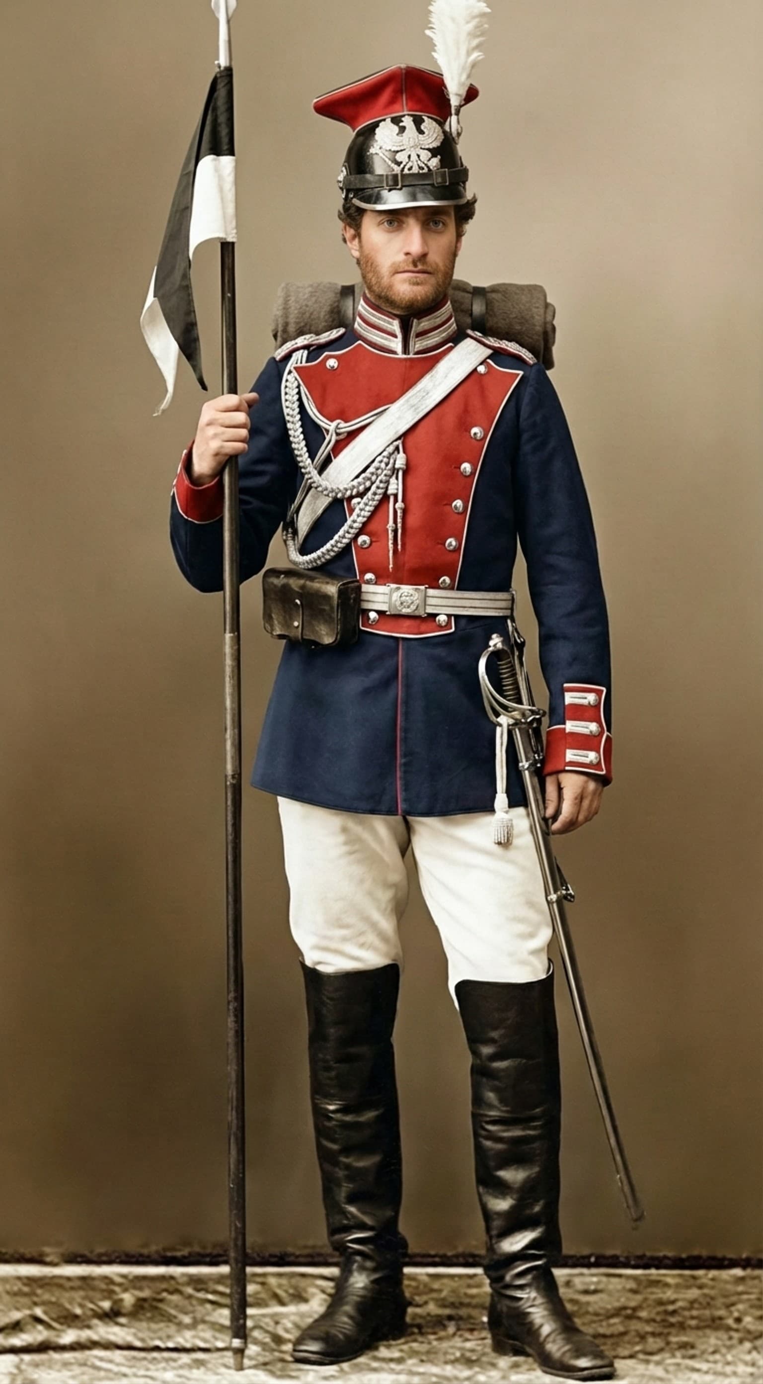 German Imperial Guard Uhlans