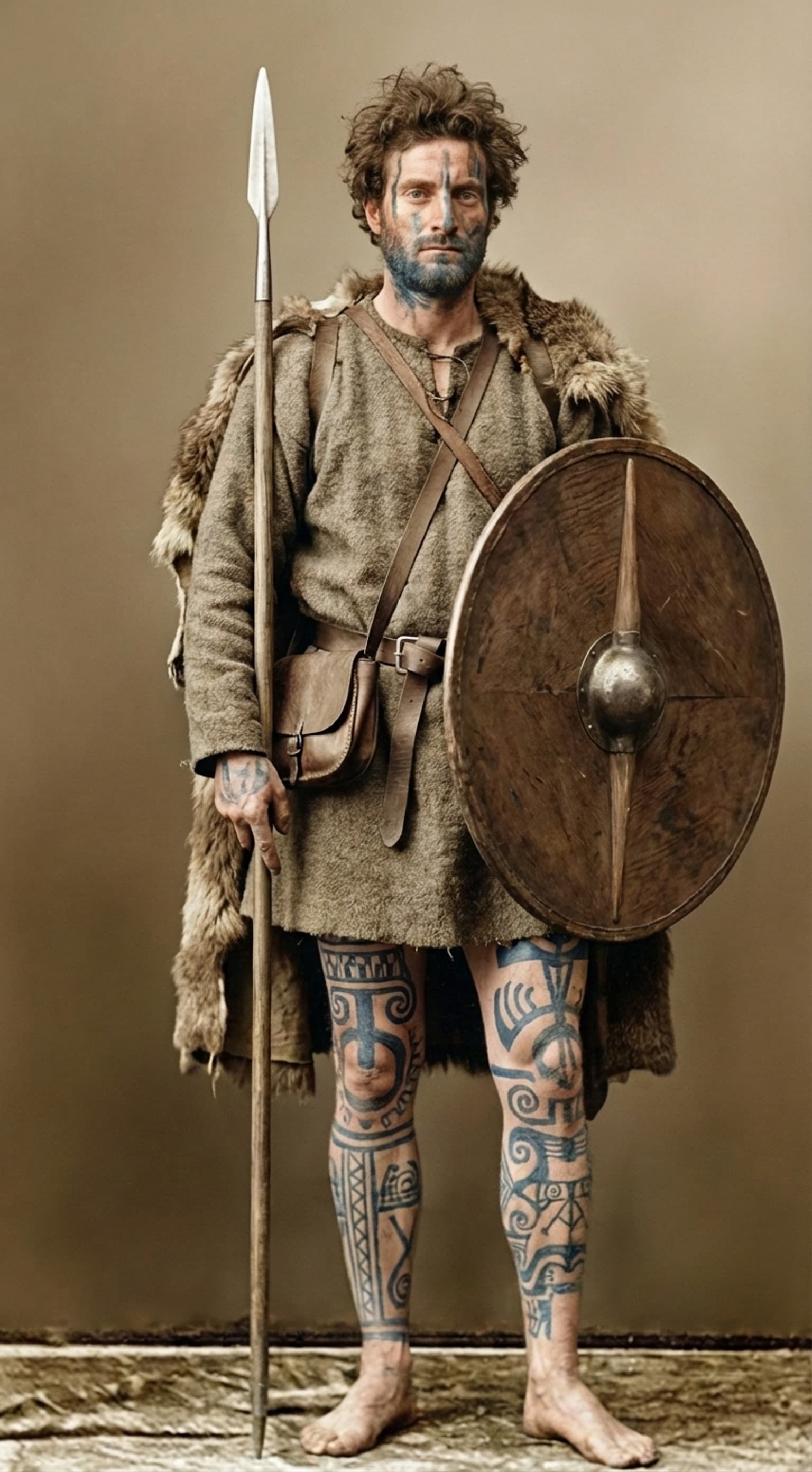 Pictish Painted Warriors