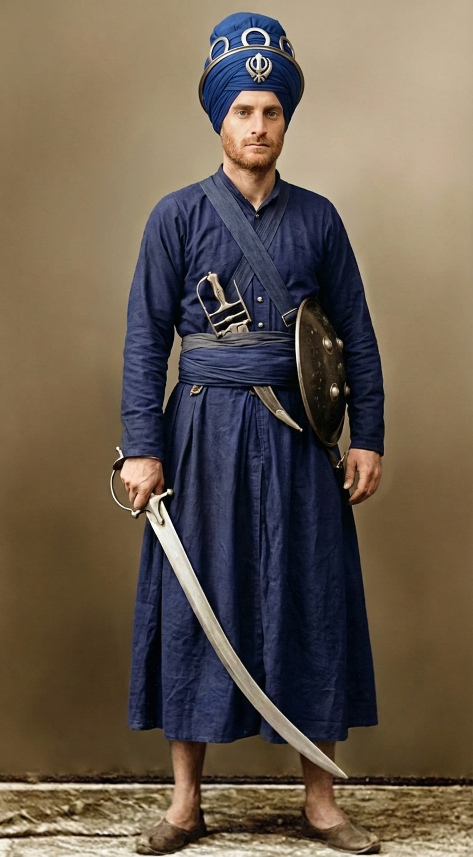 Sikh Akali Nihang Warriors