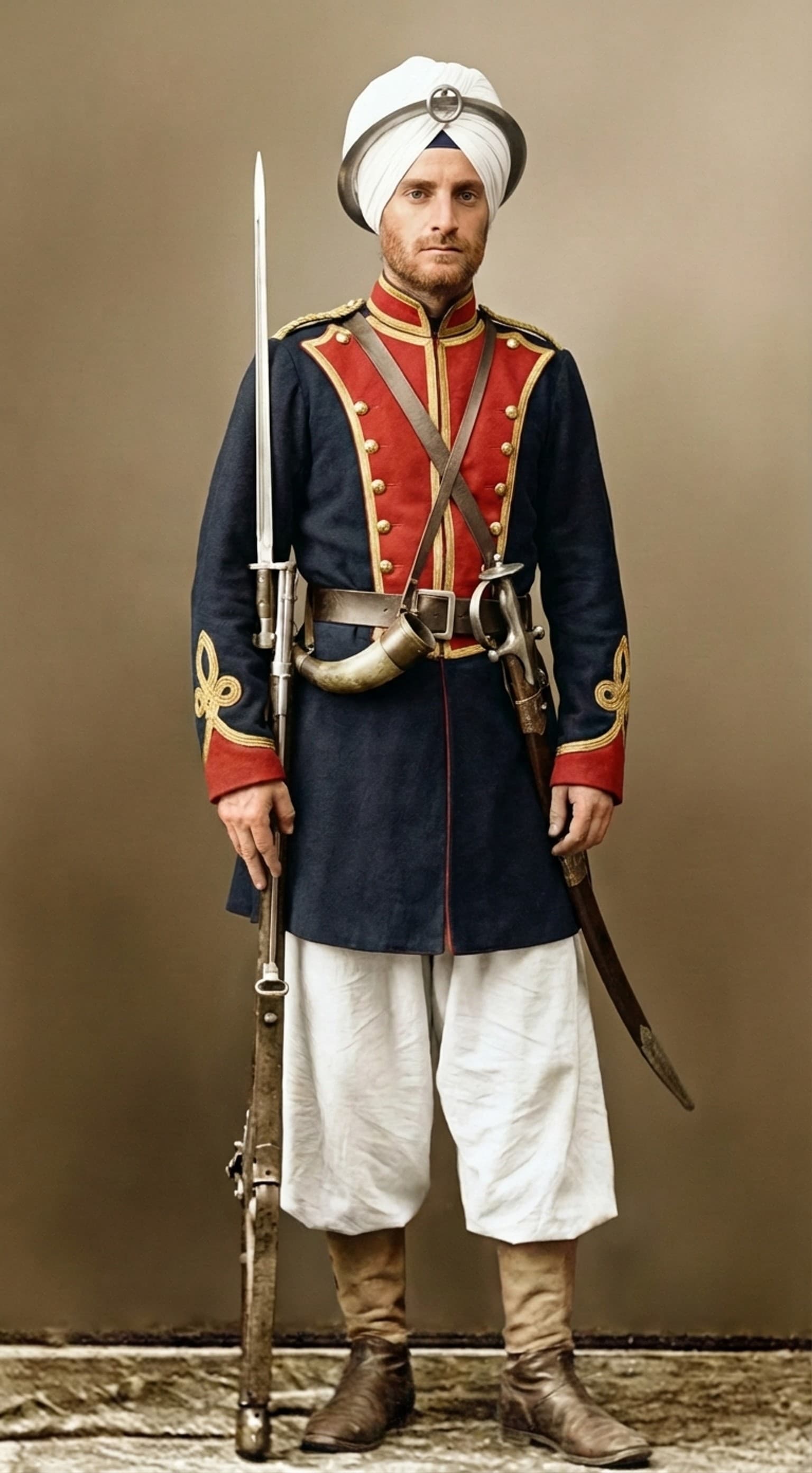 Sikh Khalsa Army Infantry