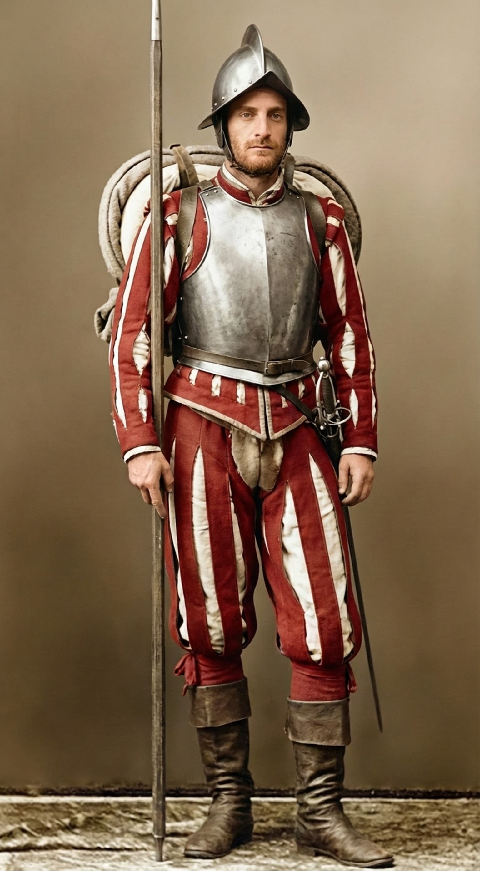 Swiss Reisläufer Pikemen