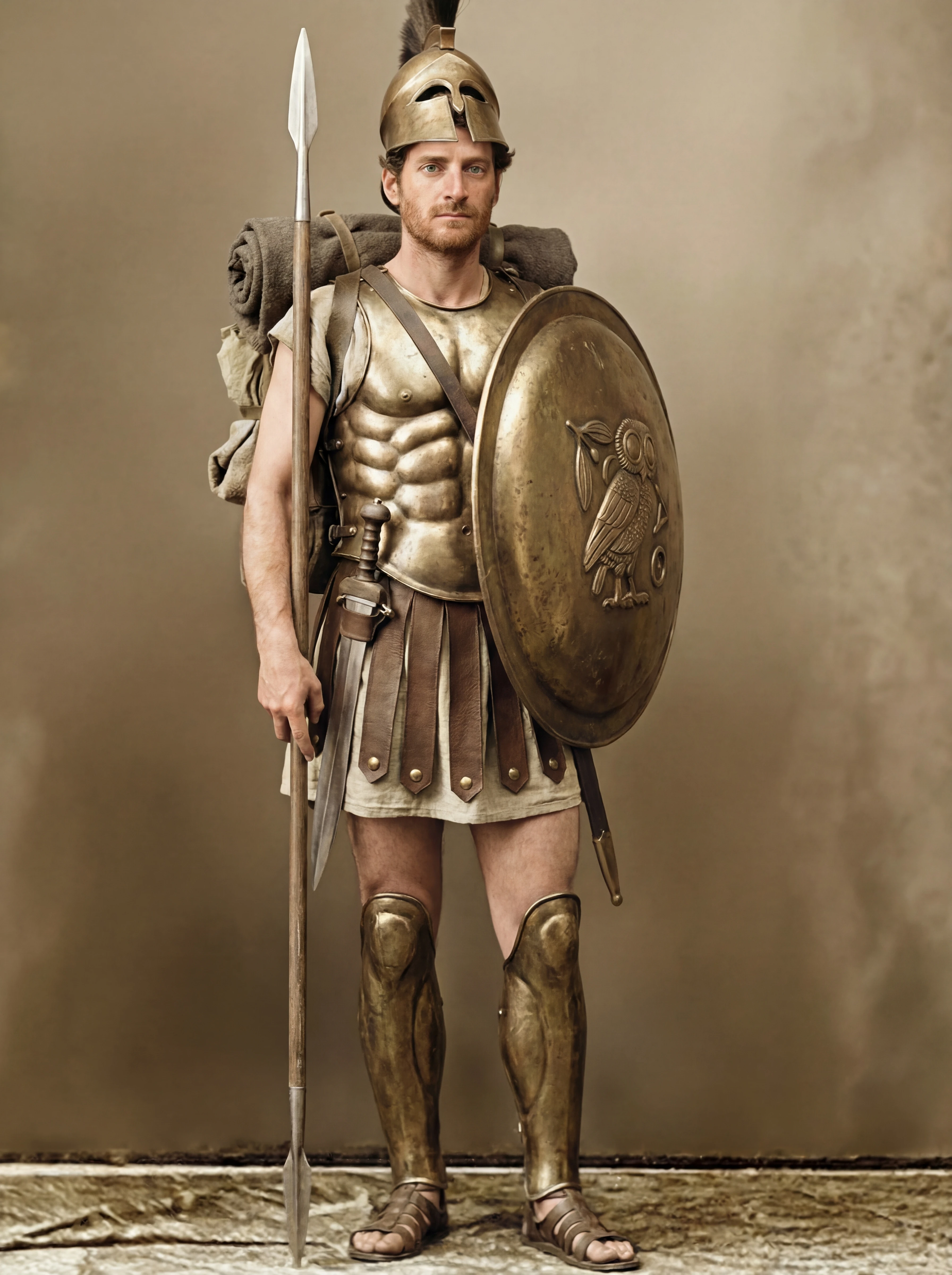 Athenian Hoplite Portrait
