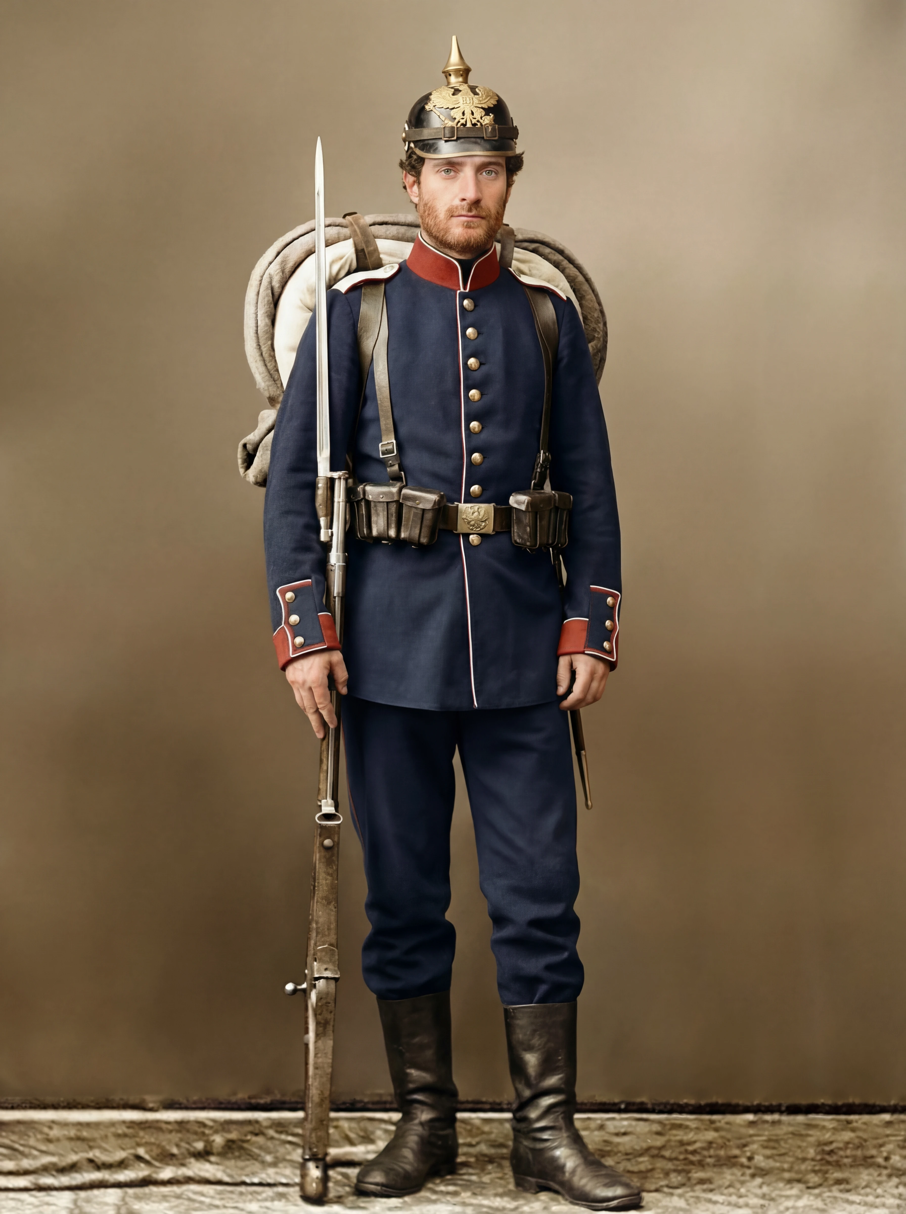 Prussian Guard Portrait